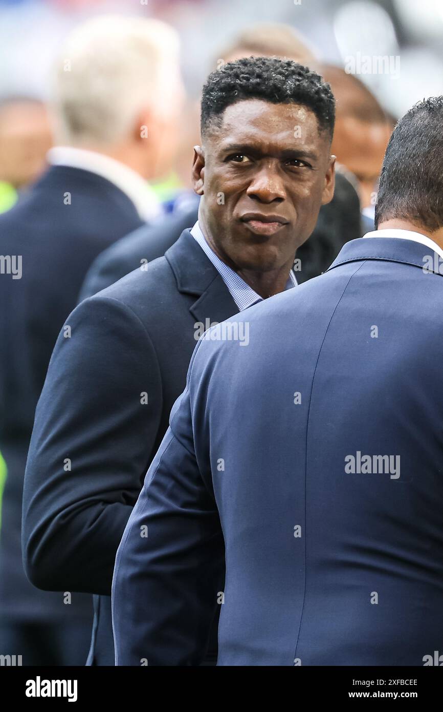 Clarence Seedorf GER, Rumaenien (ROM) vs. Niederlande (NED), Fussball Europameisterschaft, UEFA EURO 2024, Achtelfinale, 02.07.2024 foto: Eibner-Pressefoto/Roger Buerke Foto Stock