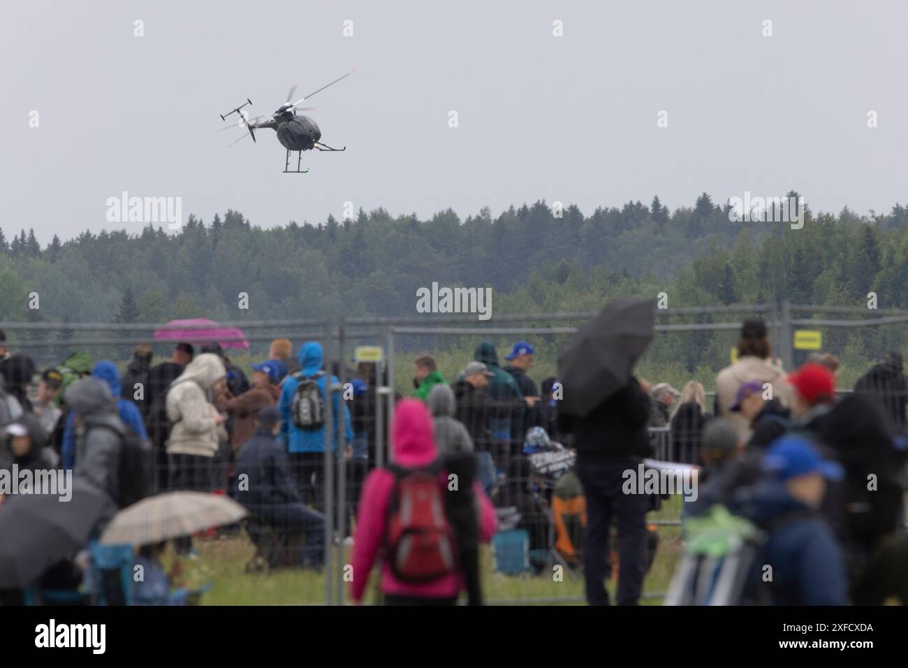 Elicottero MD500 dell'esercito finlandese Foto Stock