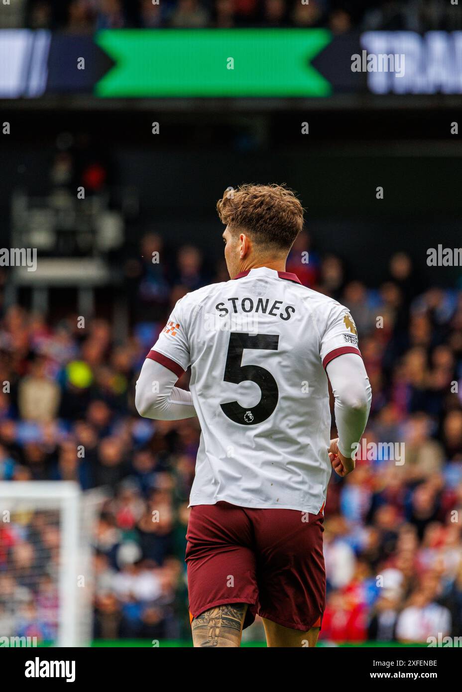 Manchester City al Crystal Palace il 6 aprile 2024 Foto Stock