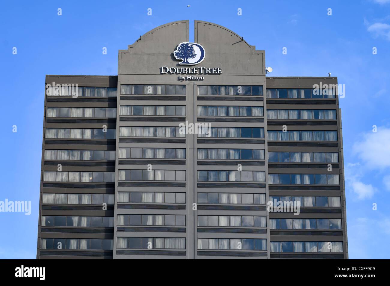 Hotel Double Tree by Hilton, Windsor, Canada Foto Stock