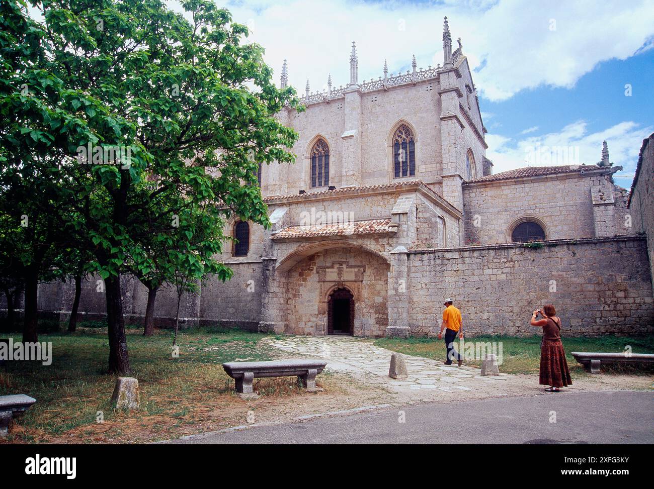 Certosa di Miraflores. Burgos, Castilla Leon, Spagna. Foto Stock