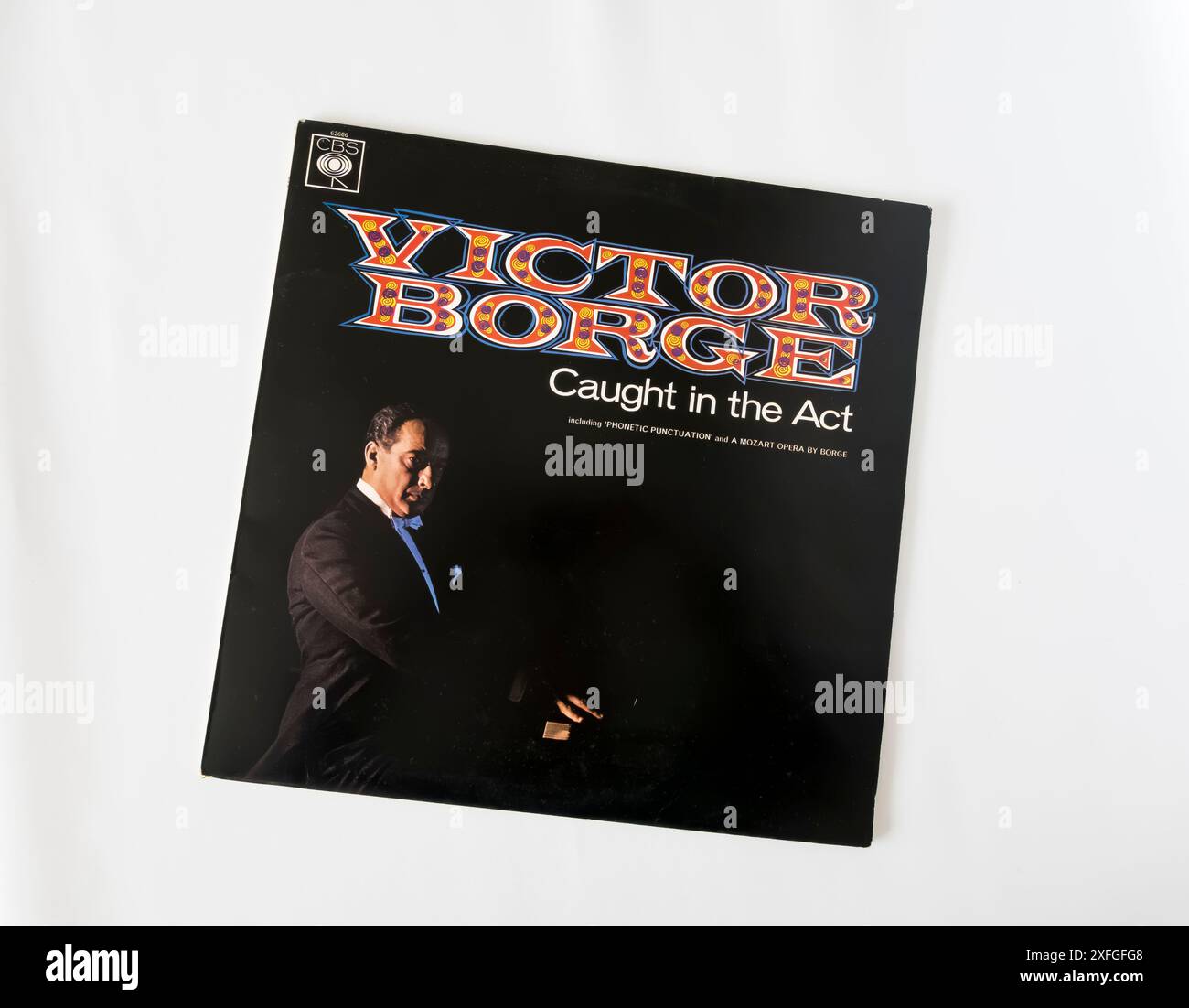 CBS record copre VICTOR BORGE Foto Stock