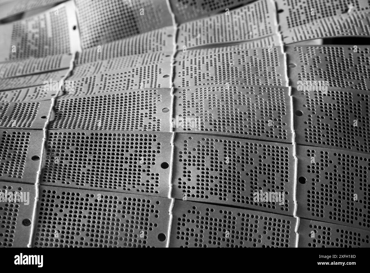 Disegno astratto del pizzo, Scranton Lace Foto Stock