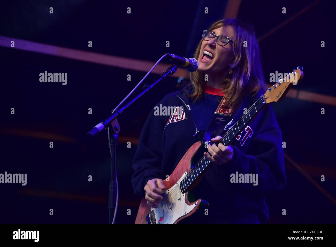 Gruppo alternative rock The Breeders at Bristol Sounds, Bristol, Regno Unito. 30 giugno 2024. Foto Stock