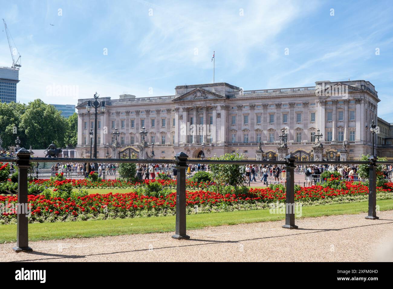 Buckingham Palace Foto Stock
