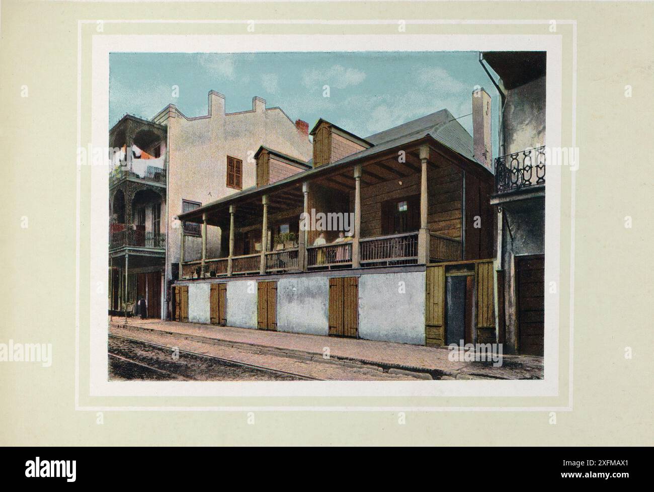 New Orleans retrò. L'eredità di Madame John. Stati Uniti, Laos. 1900s Foto Stock