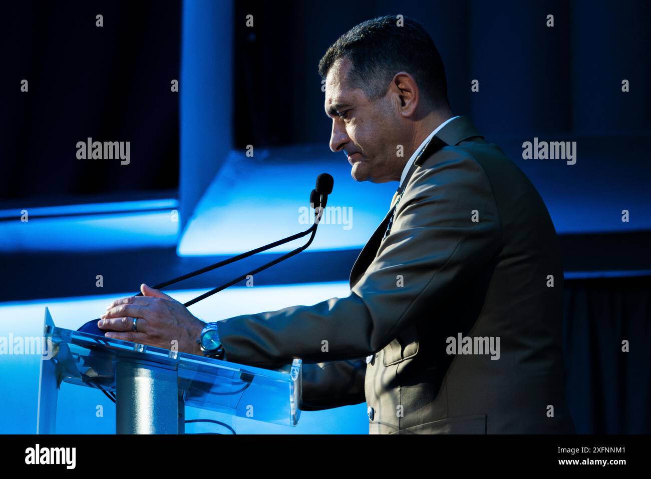 Roma, Italia. Nella foto Francesco Paolo Figliuolo (generale). SOLO PER USO EDITORIALE! NON PER USO COMMERCIALE! Foto Stock