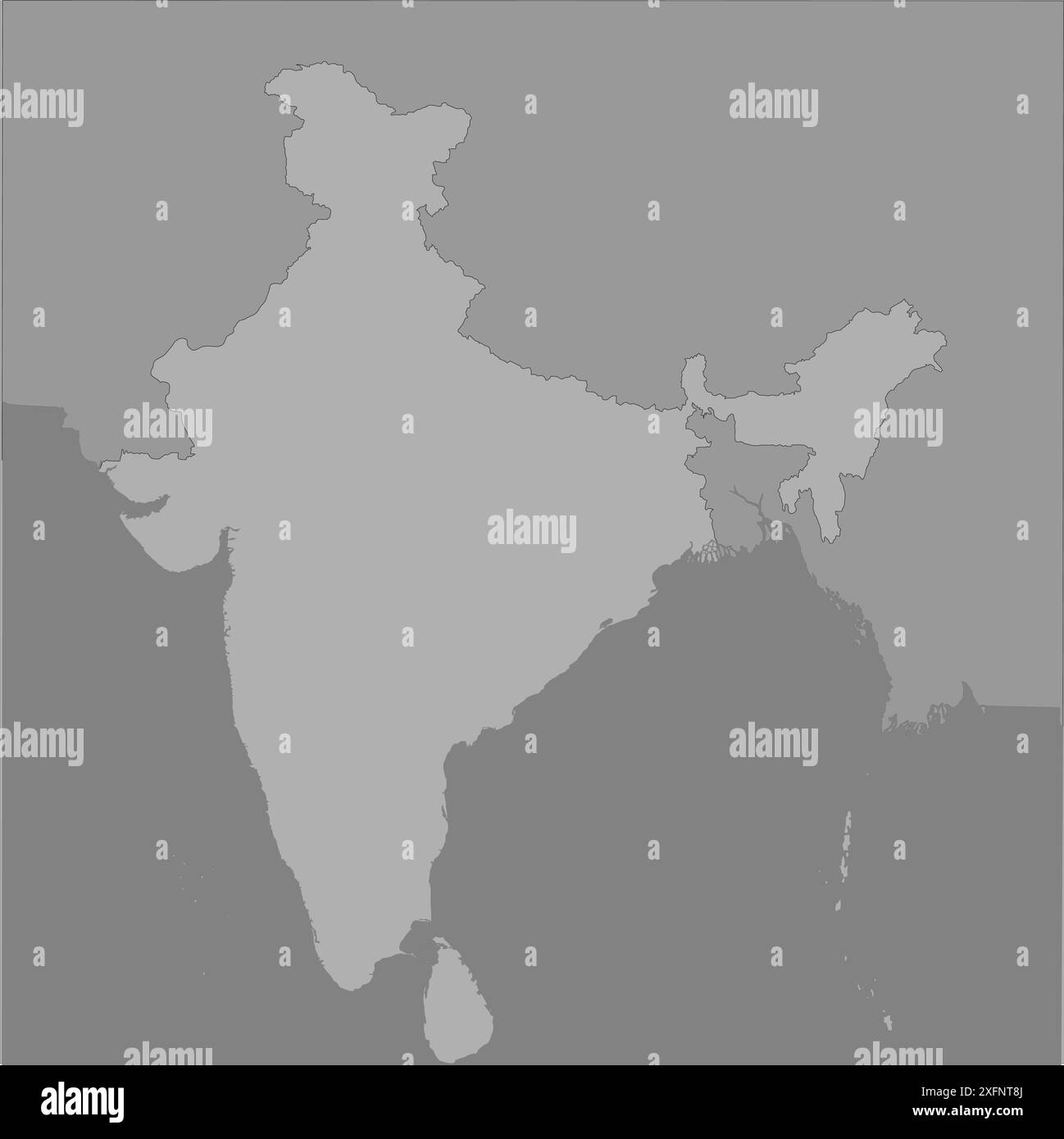 Grafico mappa India, colore ufficiale bandiera indiana, nazione regione dell'atlante Indiano, bandiera 26 gennaio, bandiera 15 agosto, slogan patriottico dell'India, Tiranga Illustrazione Vettoriale