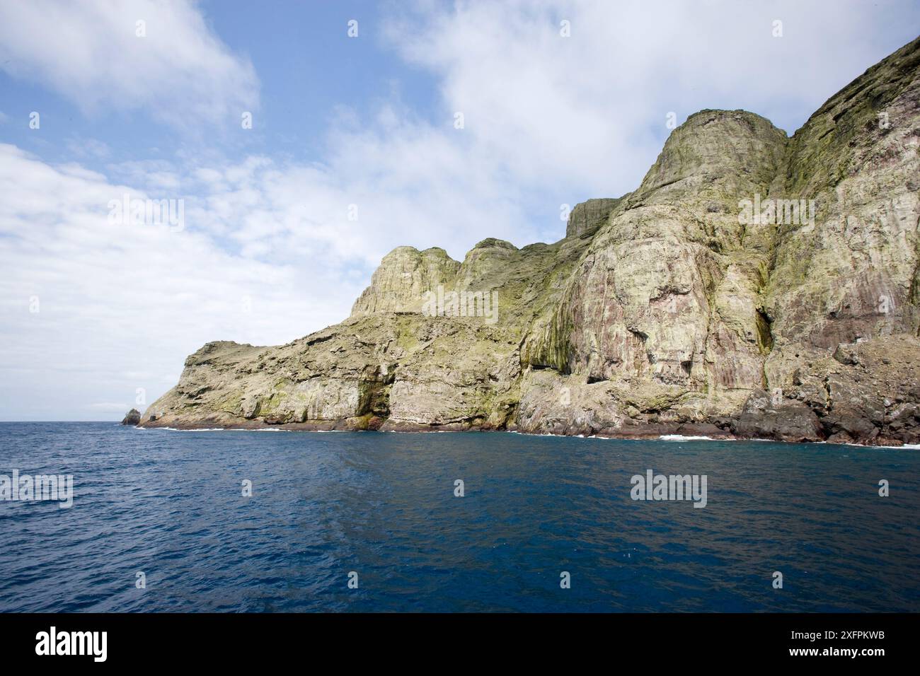 Parco nazionale dell'isola di Malpelo, sito patrimonio dell'umanità dell'UNESCO, Colombia, Oceano Pacifico orientale Foto Stock