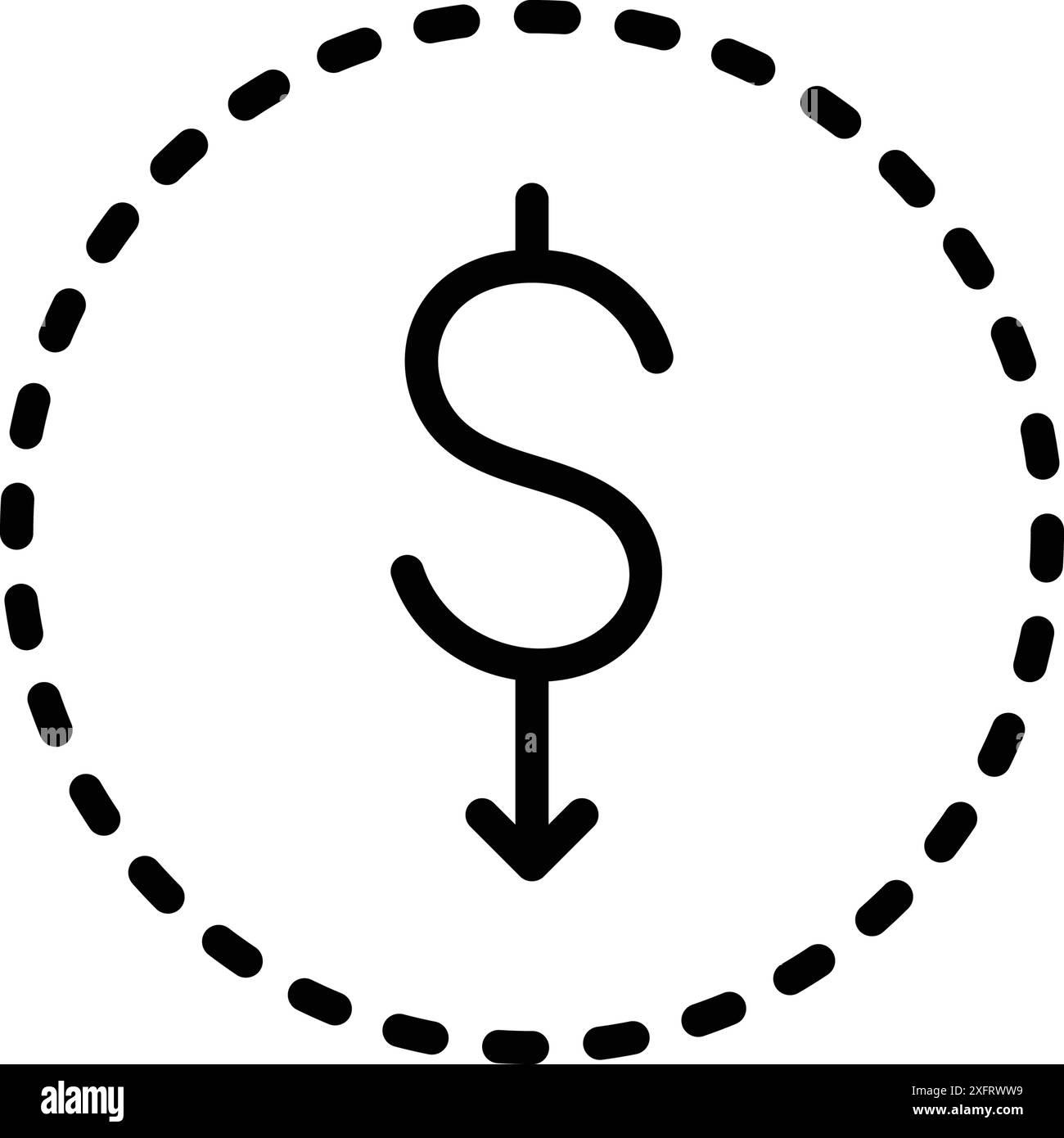 Icona per un prezzo più economico ed economico Illustrazione Vettoriale