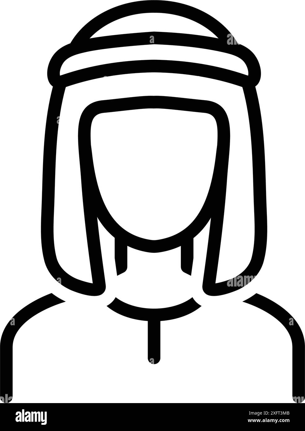 Icona per golfo, saudiarab Illustrazione Vettoriale