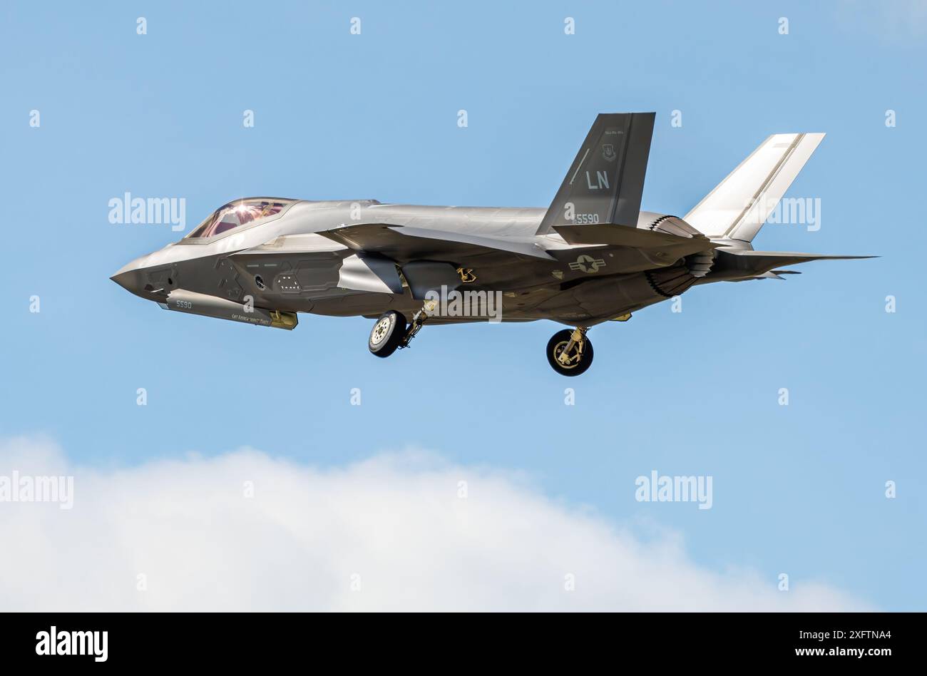 Fotografia aeronautica militare Foto Stock