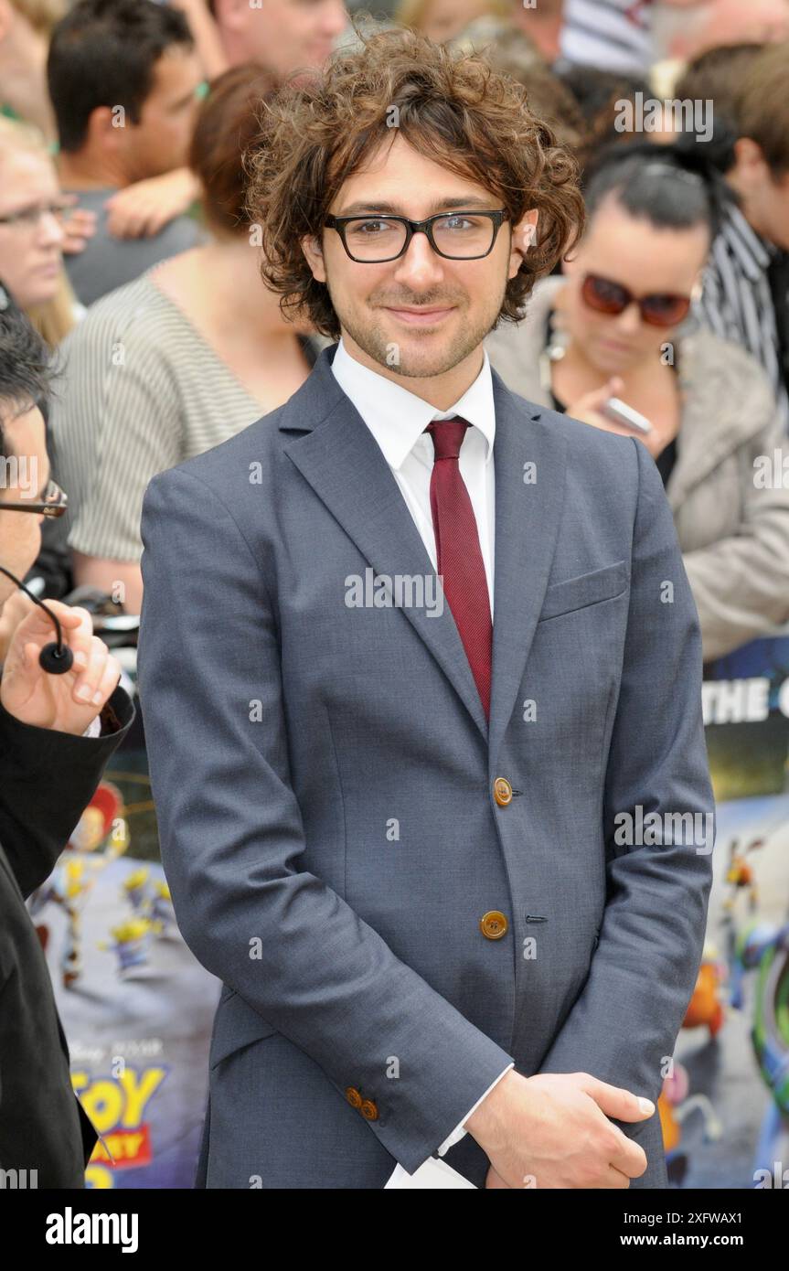 Alex Zane, Toy Story 3 Premiere, Leicester Square, Londra, Regno Unito Foto Stock