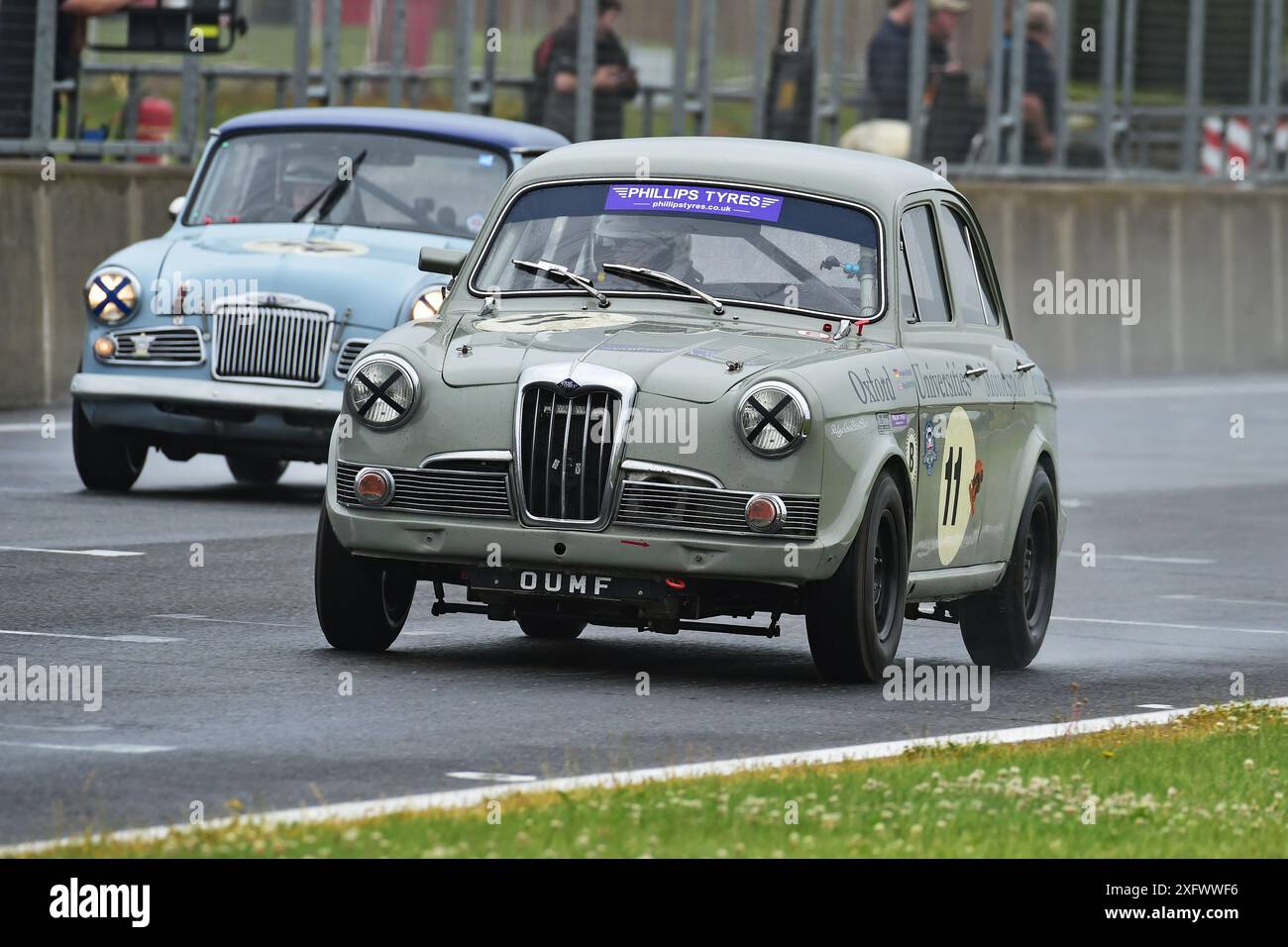 Ding Boston, OUMF Riley One Point Five, HRDC Jack Sears Trophy for 1958-1966 Touring Cars, una gara di quarantacinque minuti con l'opzione del secondo pilota, Foto Stock