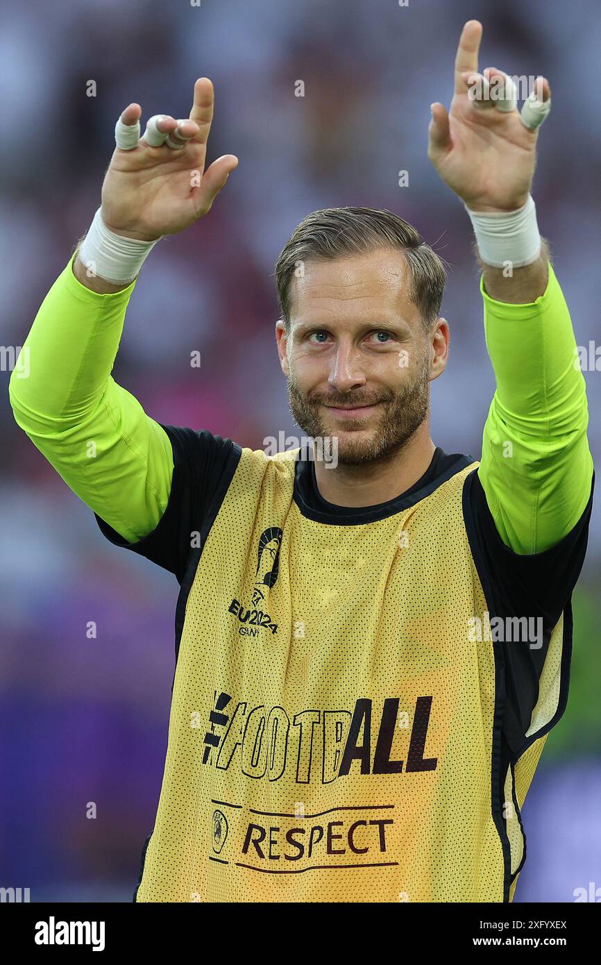 Stoccarda, Germania. 5 luglio 2024. Fussball UEFA EURO 2024 Viertelfinale Spanien - Deutschland am 05.07.2024 in der Stuttgart Arena di Stoccarda Oliver Baumann ( Deutschland ) foto: Revierfoto credito: ddp media GmbH/Alamy Live News Foto Stock
