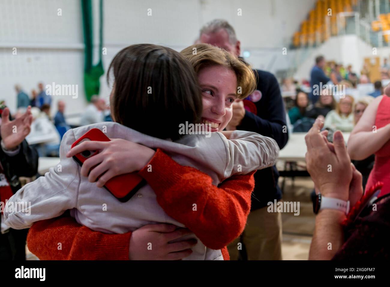 Elezioni generali nel Regno Unito Paisley 2024 4 luglio Foto Stock