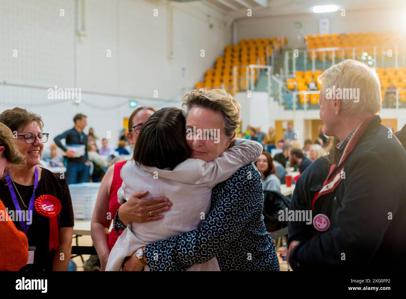 Elezioni generali nel Regno Unito Paisley 2024 4 luglio Foto Stock