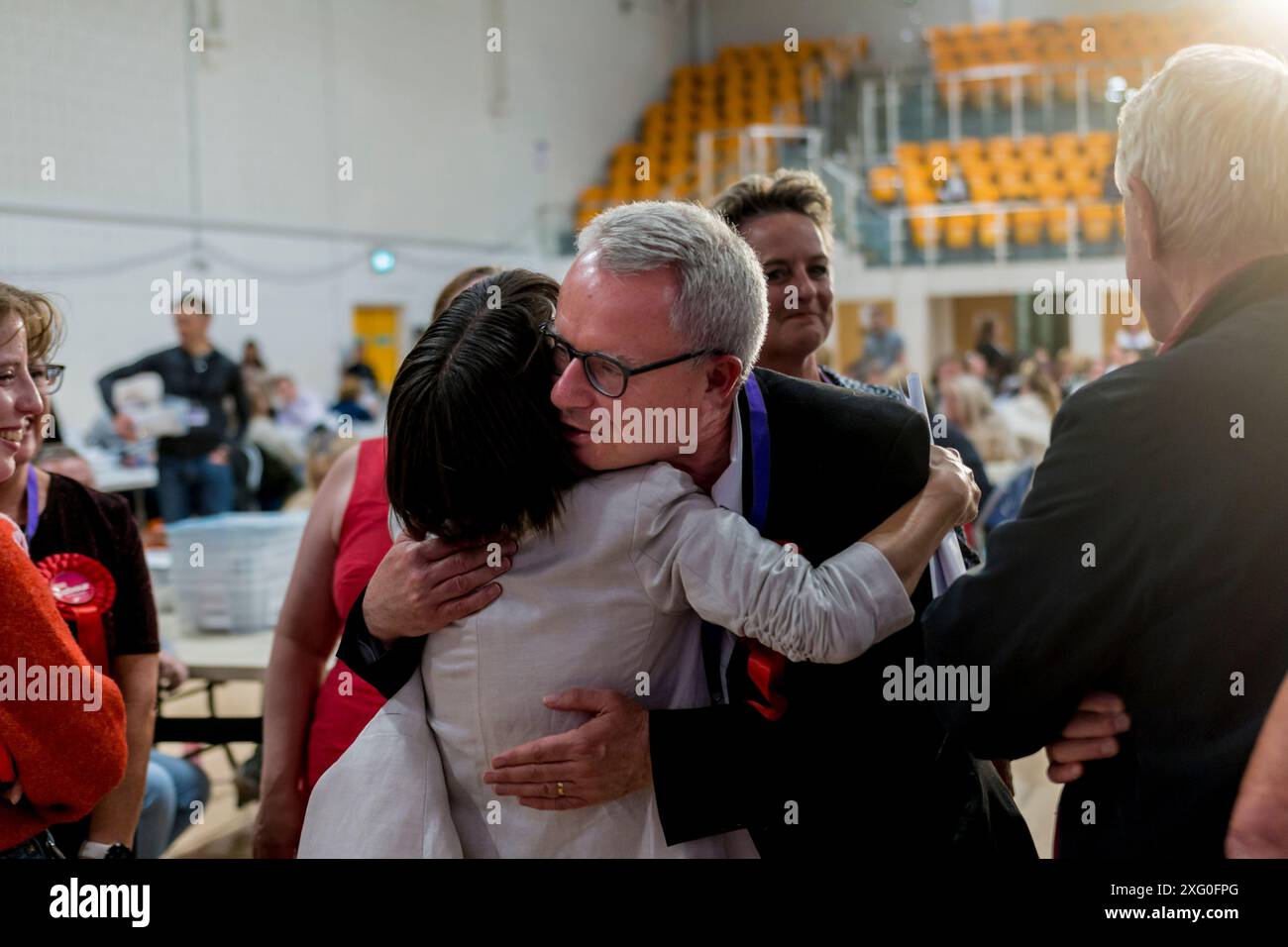 Elezioni generali nel Regno Unito Paisley 2024 4 luglio Foto Stock