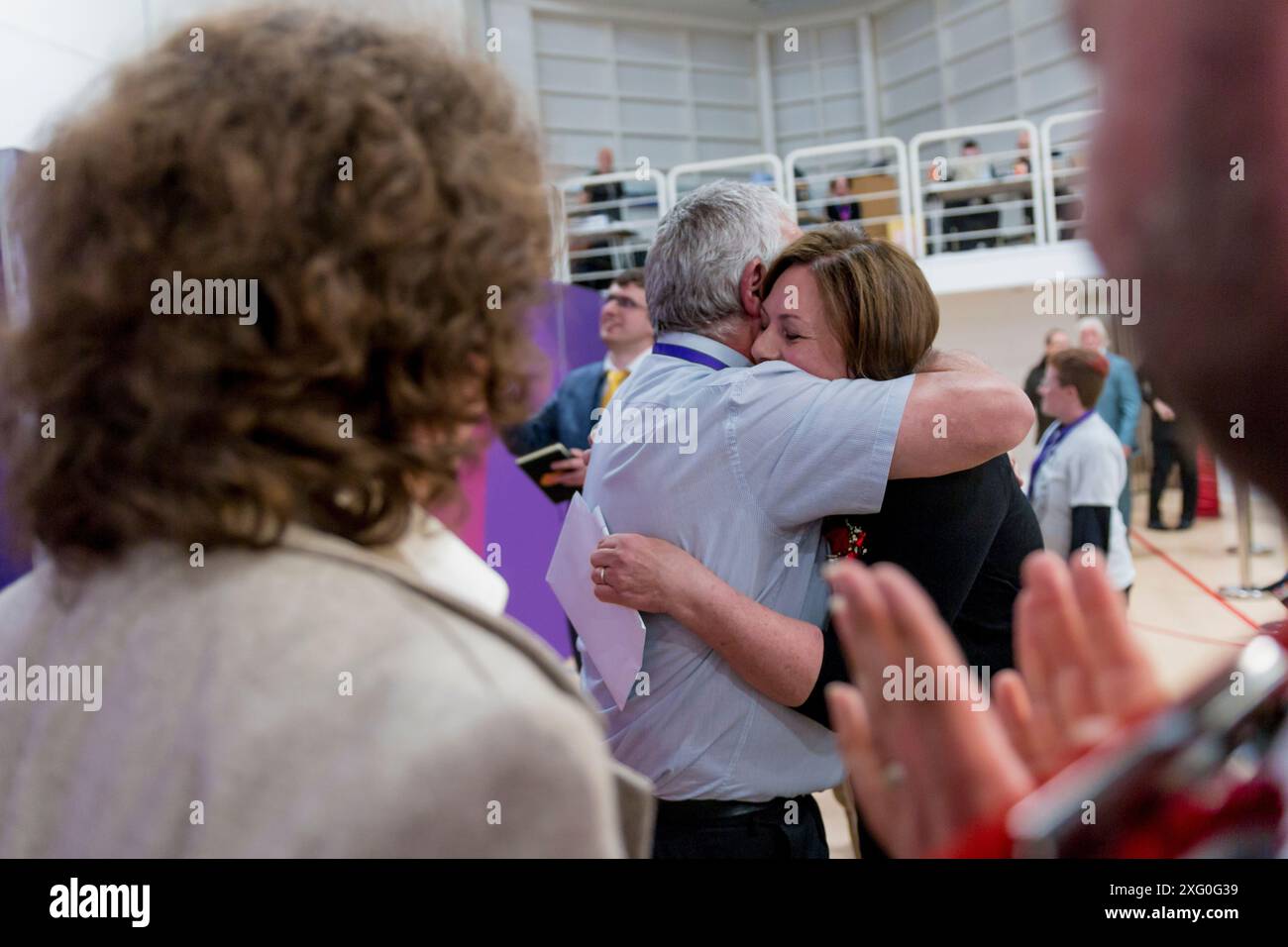 Elezioni generali nel Regno Unito Paisley 2024 4 luglio Foto Stock