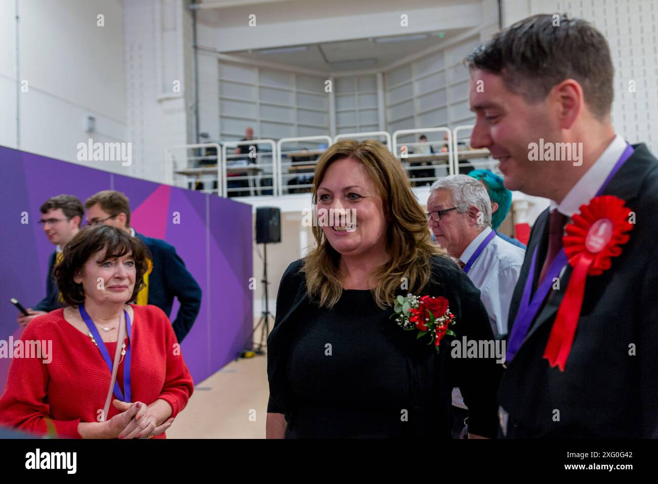 Elezioni generali nel Regno Unito Paisley 2024 4 luglio Foto Stock