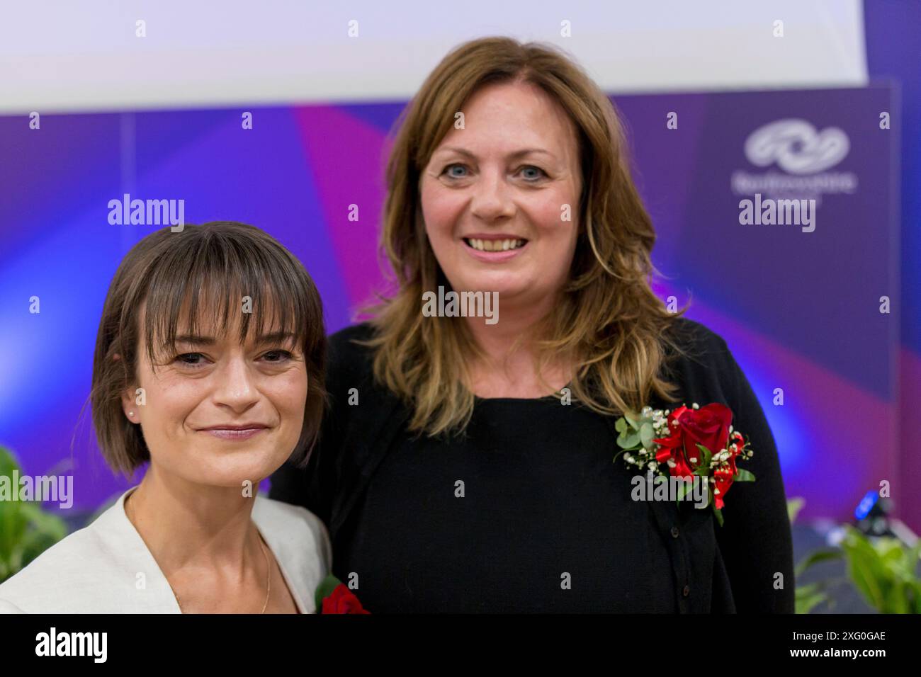 Elezioni generali nel Regno Unito Paisley 2024 4 luglio Foto Stock