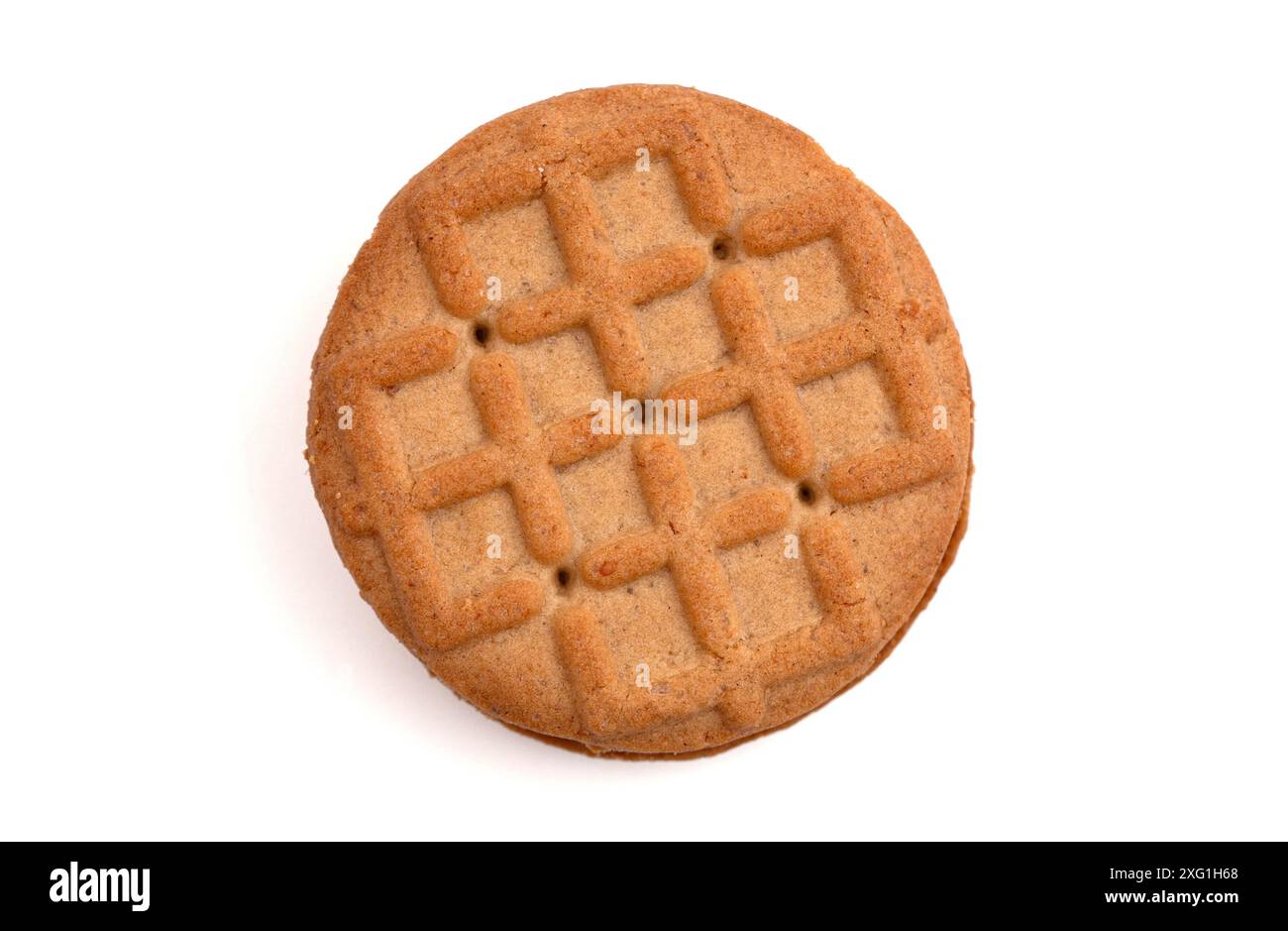 Biscotti dolci al burro di arachidi e biscotti al biscotto Foto Stock