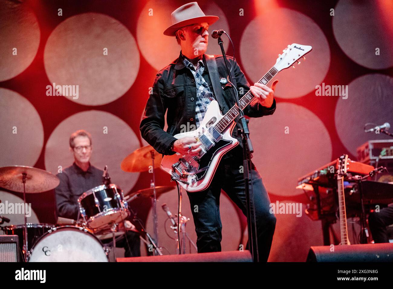 Calexico, in diretta a Pistoia Blues, Pistoia, Italia Foto Stock