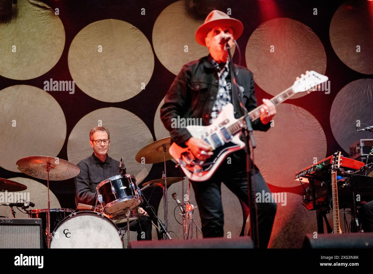 Calexico, in diretta a Pistoia Blues, Pistoia, Italia Foto Stock