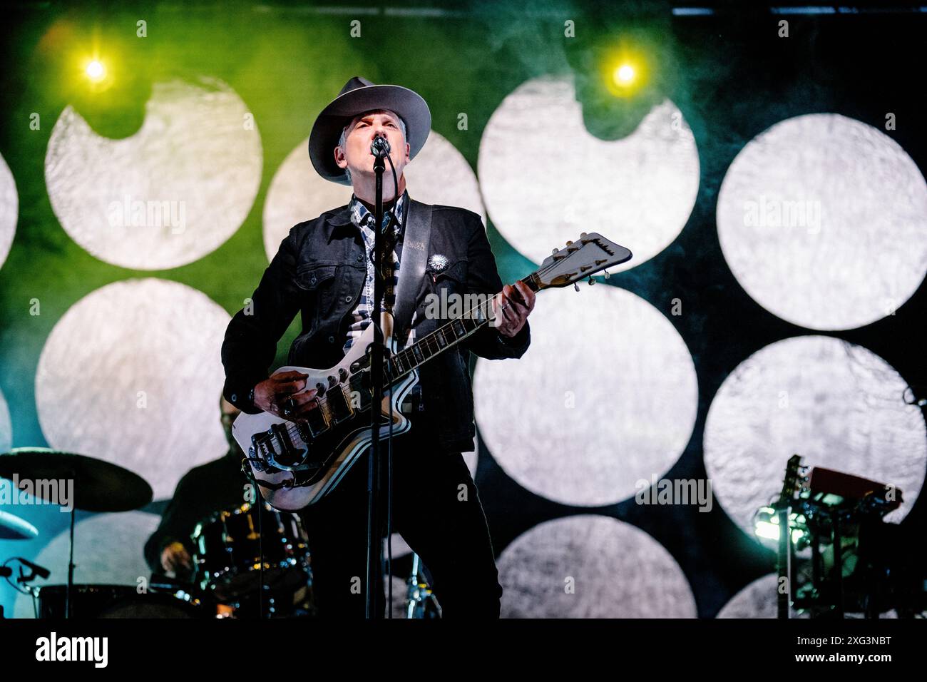 Calexico, in diretta a Pistoia Blues, Pistoia, Italia Foto Stock