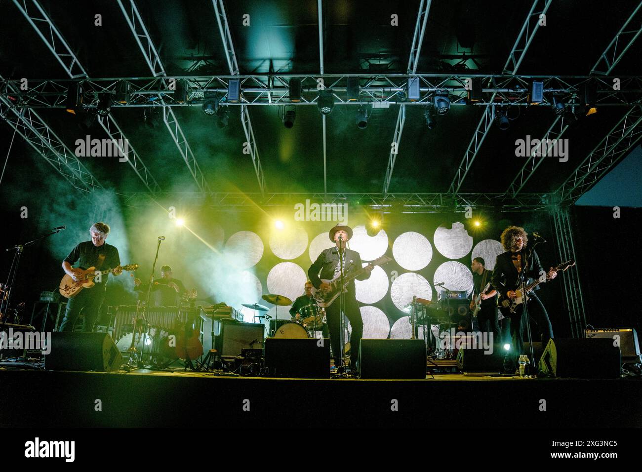 Calexico, in diretta a Pistoia Blues, Pistoia, Italia Foto Stock