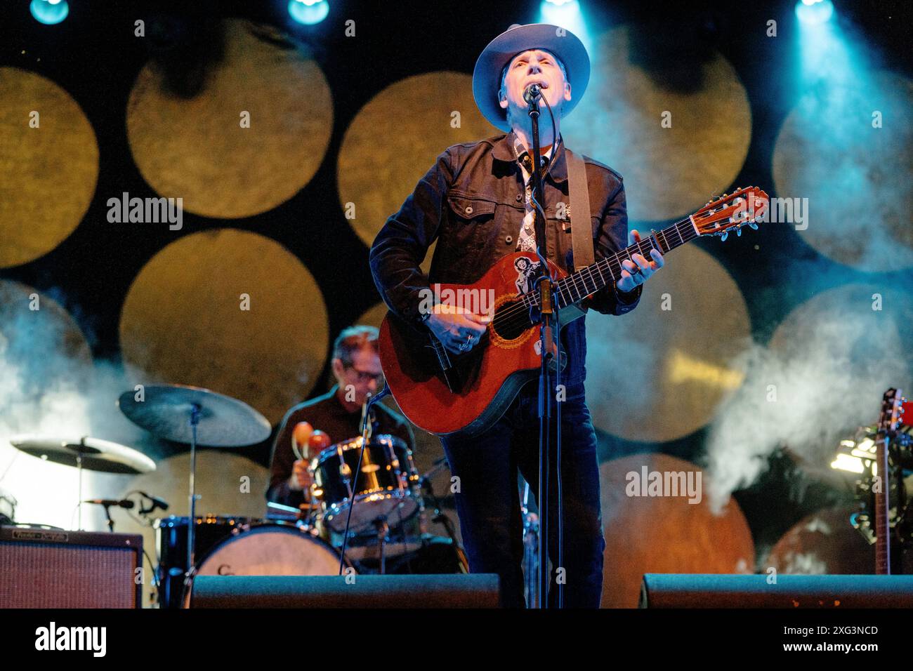 Calexico, in diretta a Pistoia Blues, Pistoia, Italia Foto Stock