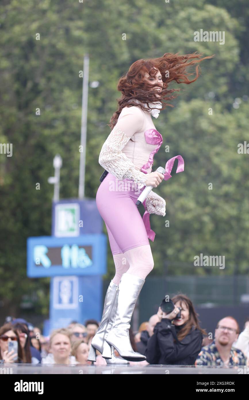 Londra, Regno Unito. 6 luglio 2024. Kate Nash si esibisce sul palco di Great Oak durante il BST Hyde Park Credit: Clubpaparazzi/Alamy Live News Foto Stock