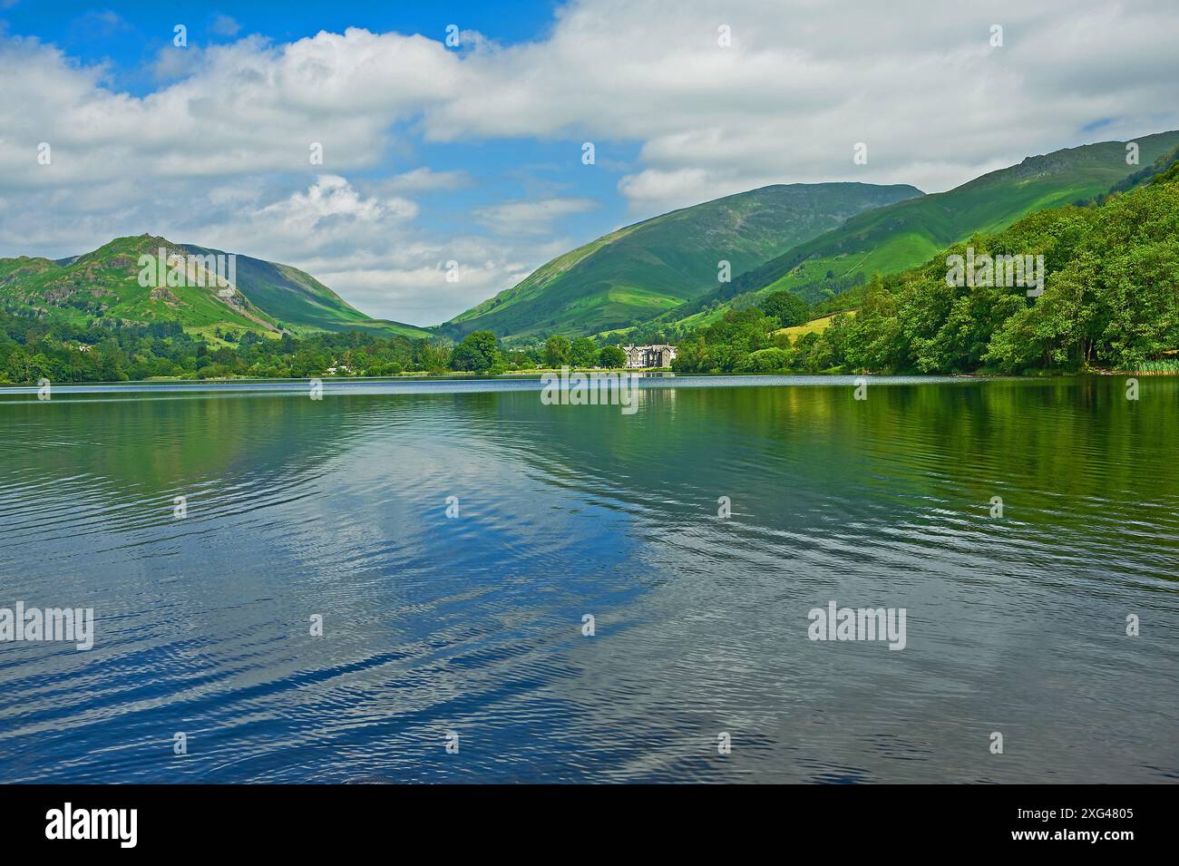 Grasmere, Lake District National Park, Inghilterra Foto Stock