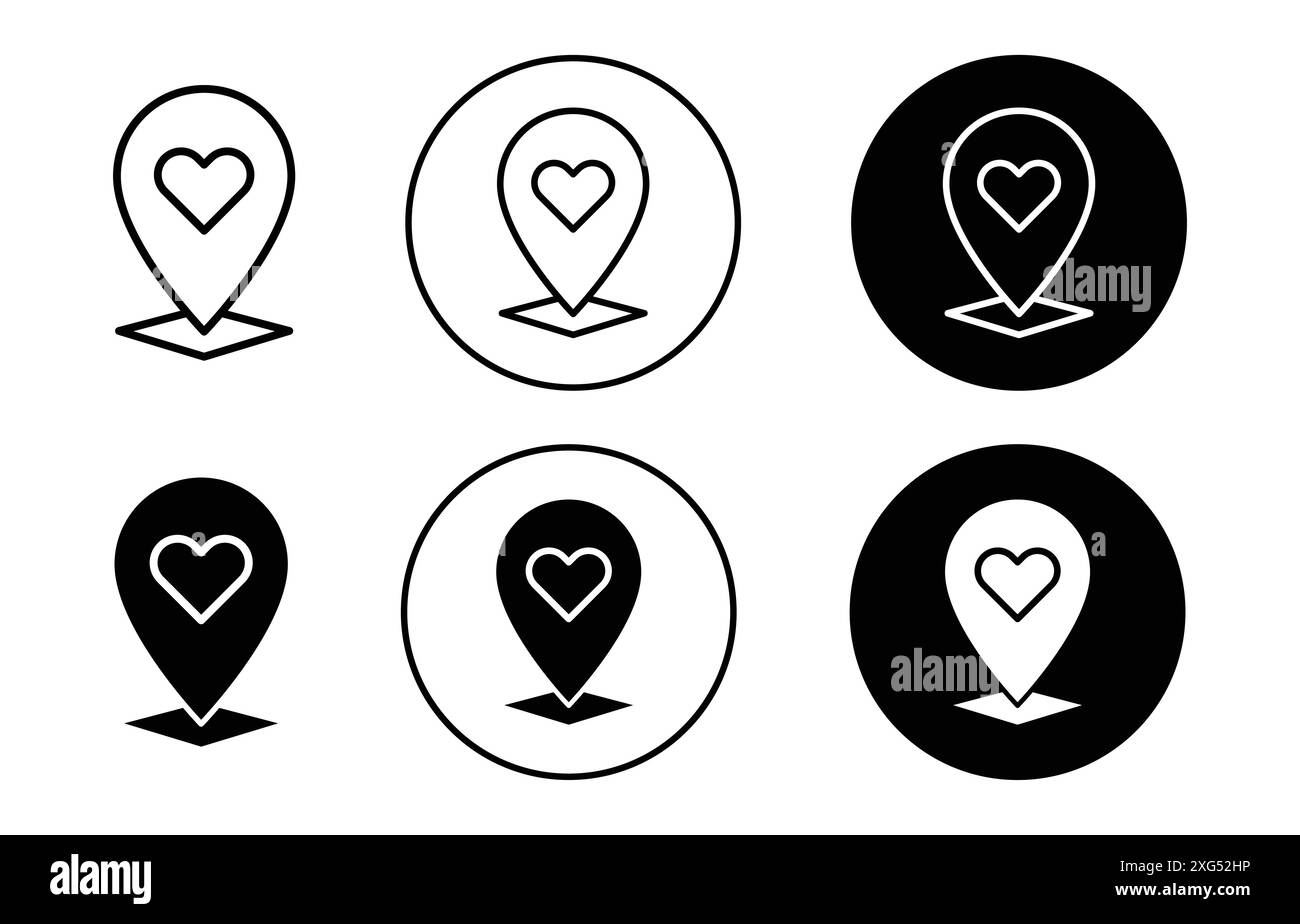 Collezione di logo vettoriali icone punto d'incontro Rendezvous per l'interfaccia utente dell'app Web Illustrazione Vettoriale Collezione di logo vettoriali icone punto d'incontro Rendezvous per l'interfaccia utente dell'app Web Illustrazione Vettoriale
