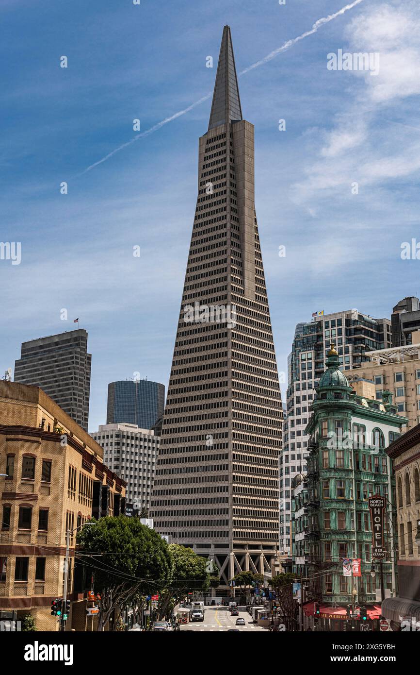 Centro di San Francisco (California, Stati Uniti) Foto Stock