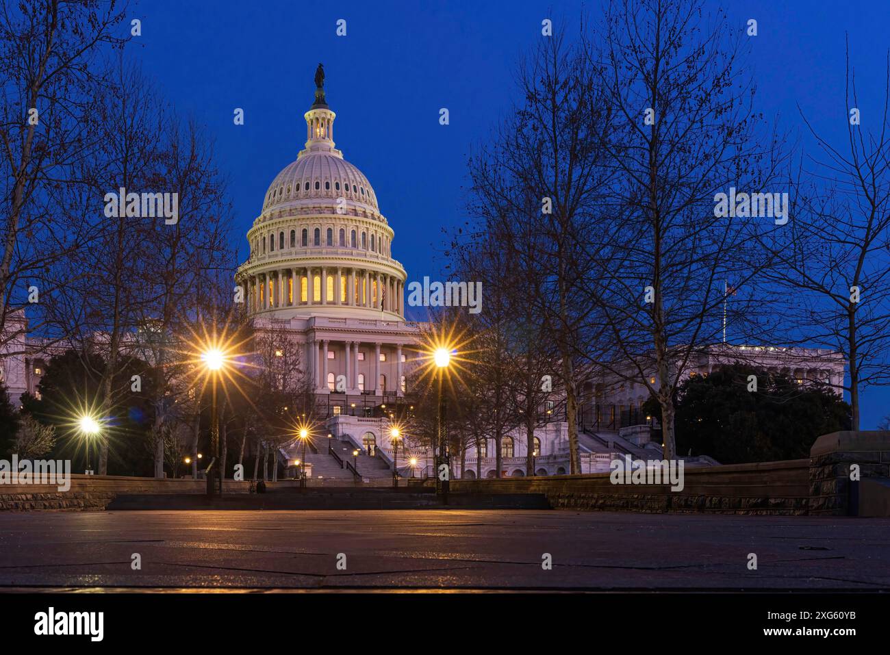 Campidoglio degli Stati Uniti a Washington, DC Foto Stock