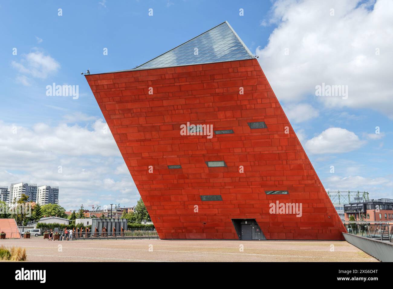 Museo della Seconda Guerra Mondiale a Danzica, Polonia Foto Stock