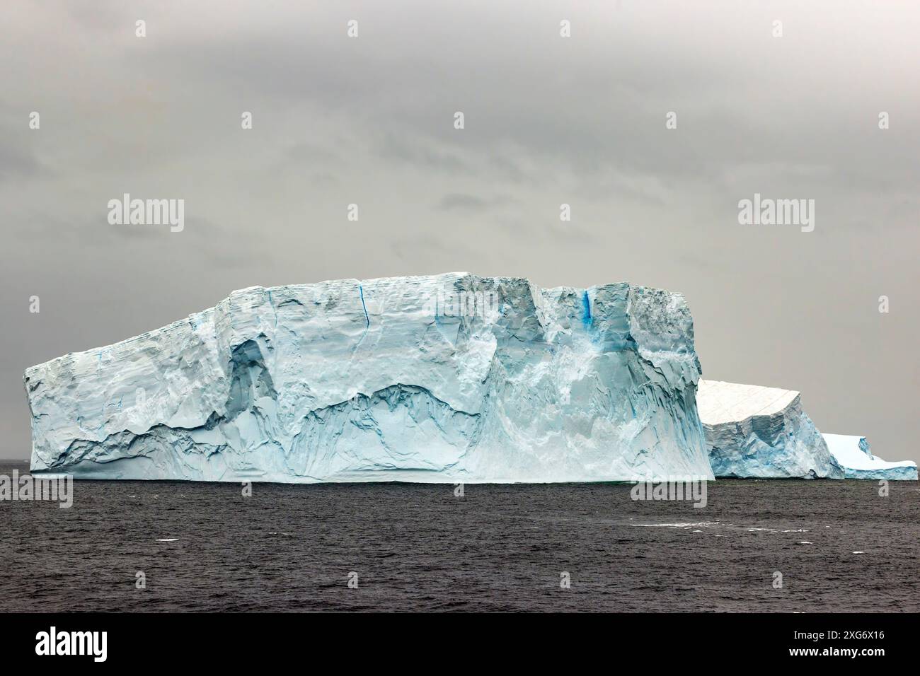 Drygalski Fjord, Georgia del Sud, domenica 26 novembre 2023. Foto: David Rowland / One-Image.com Foto Stock