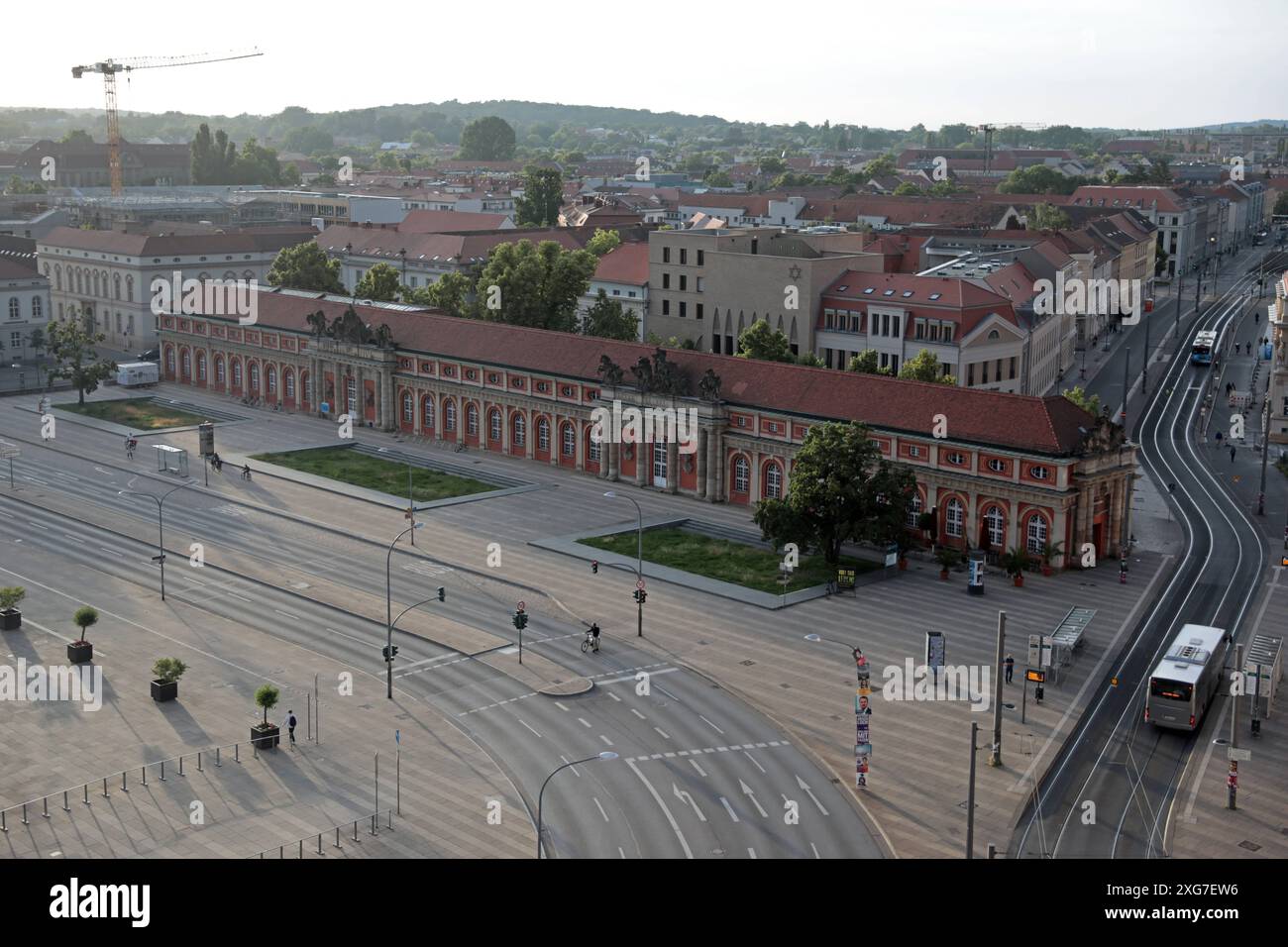 Blick auf das Filmmuseum Potsdam. Blick auf das Filmmuseum Potsdam. Potsdam Brandenburg Deutschland *** Vista del Filmmuseum Potsdam Vista del Filmmuseum Potsdam Potsdam Brandeburgo Germania Foto Stock