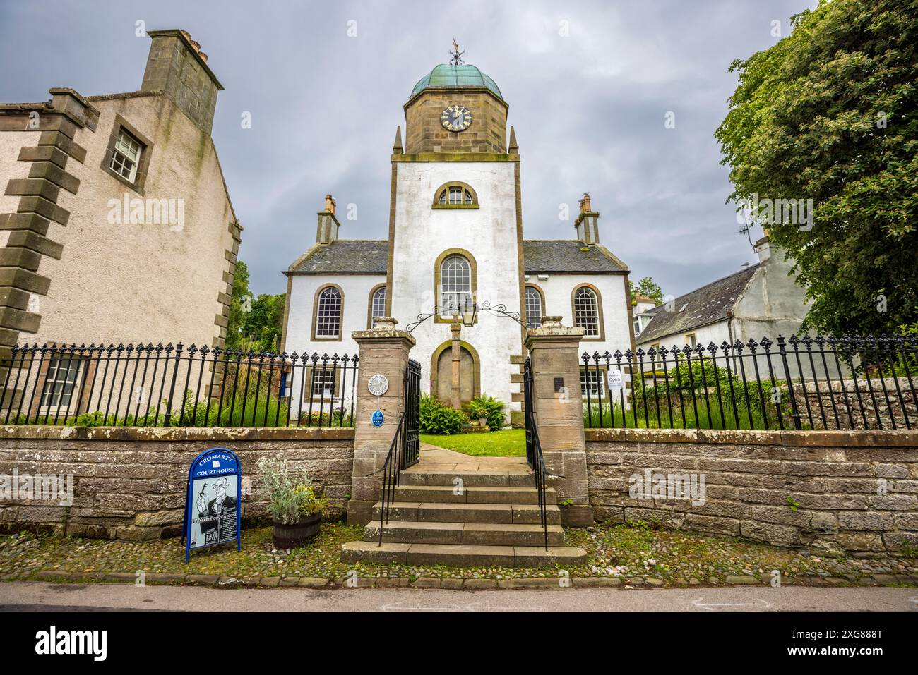 Il tribunale di Cromarty, Cromarty, Black Isle, Ross e Cromarty, Scozia Foto Stock