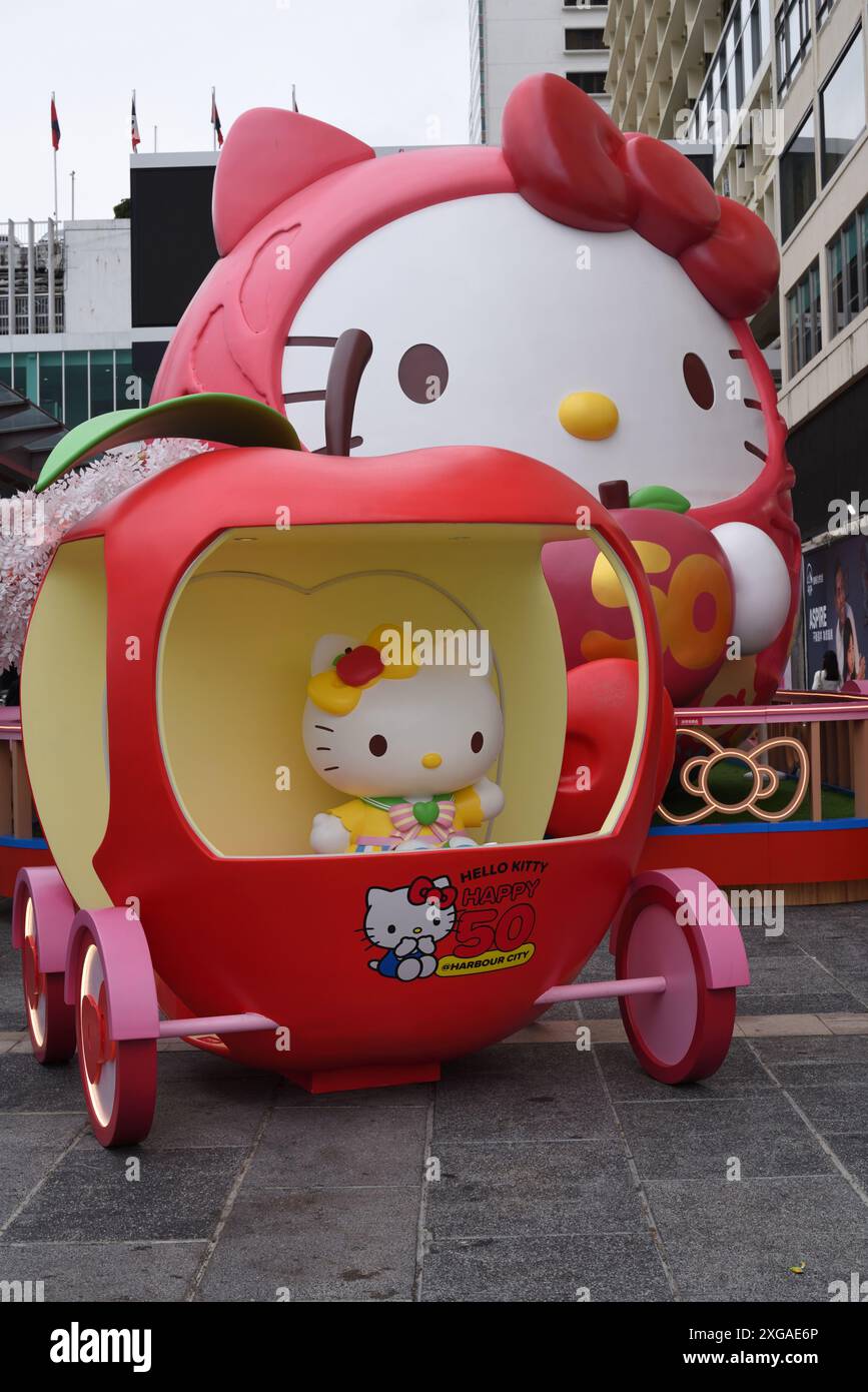 Hello Kitty festeggiamenti per il 50° anniversario Foto Stock