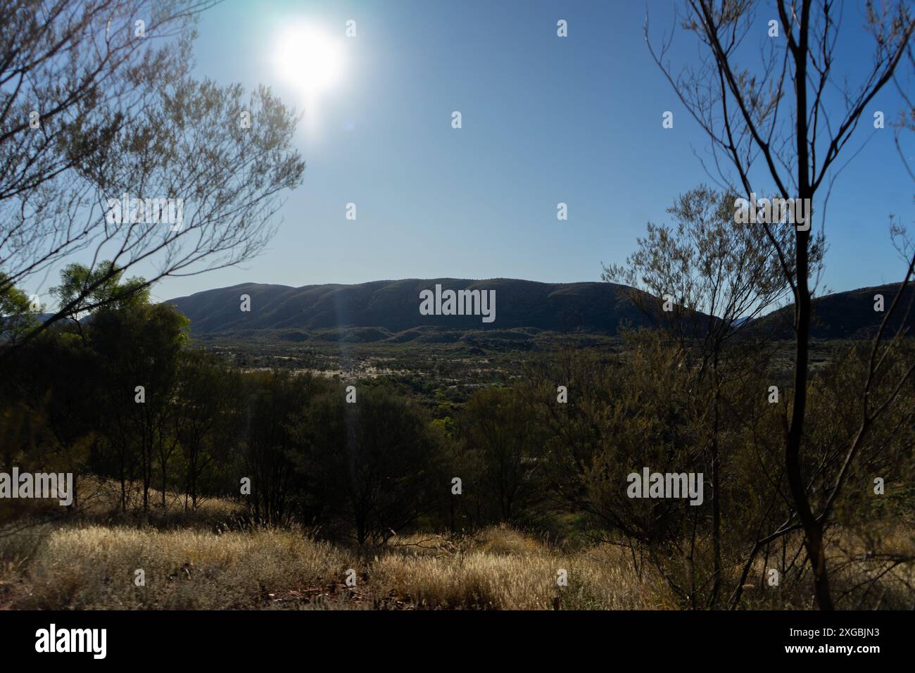 Mountain Ranges, Australia centrale Foto Stock