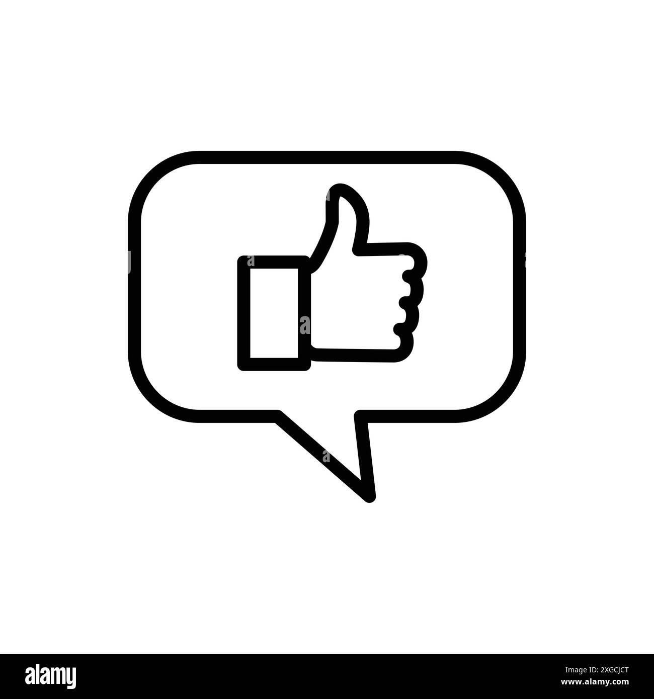 thumb su - icona thumb giù modello di disegno vettoriale su sfondo bianco Illustrazione Vettoriale