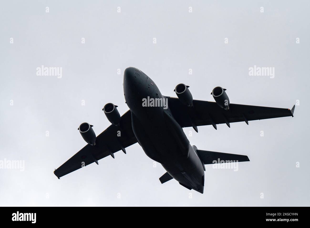 Boeing C-17A Globemaster Sutton Suffolk Regno Unito Foto Stock