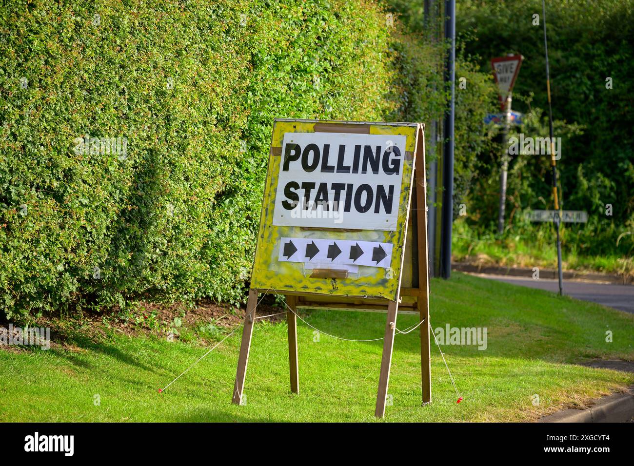 Segnali per stazione di polling Foto Stock