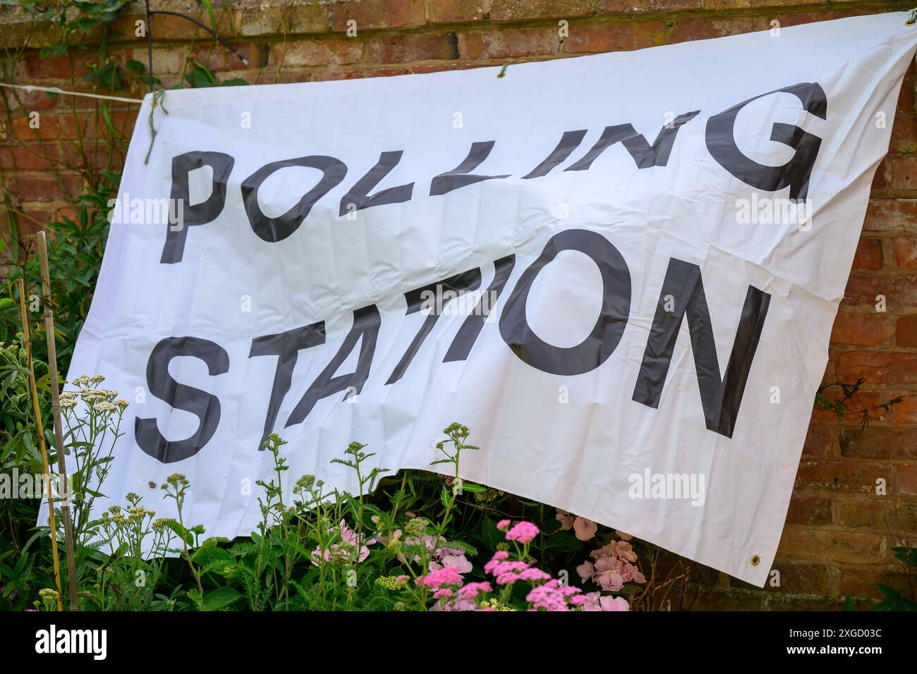Segnali per stazione di polling Foto Stock