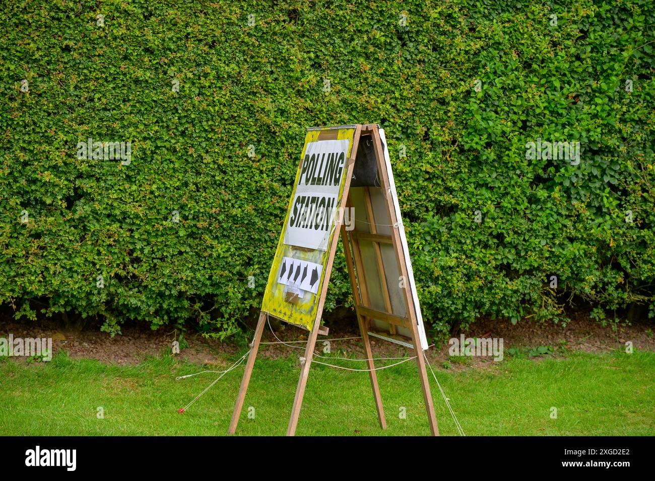 Segnali per stazione di polling Foto Stock
