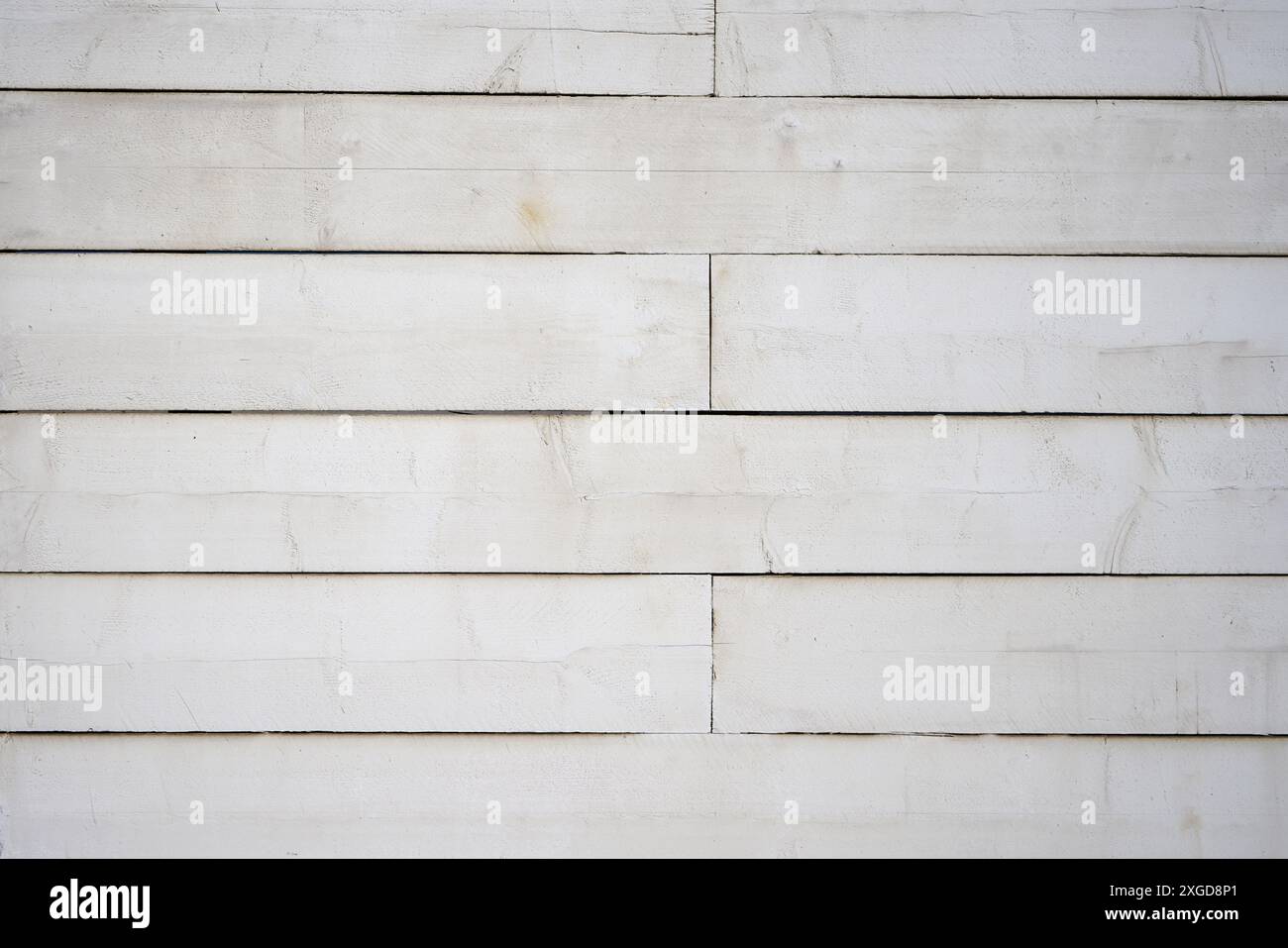 Vecchio motivo in legno bianco, sfondo in legno della casa colonica intempestivo Foto Stock