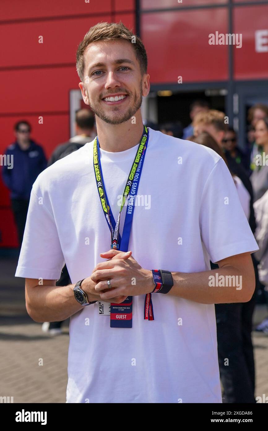 Silverstone, Regno Unito. 7 luglio 2024. Simon Mini Minter durante il Gran Premio di Gran Bretagna della Qatar Airways di Formula uno sul circuito di Silverstone, Silverstone, Inghilterra, Regno Unito il 7 luglio 2024 Credit: Every Second Media/Alamy Live News Foto Stock