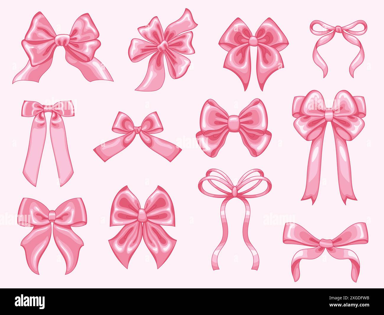 Fiocchi Rosa Per Confezioni Set Di Fiocchi In Nastro Rosso Coquette Con  Acquerello PNG - Download Digitale Elegante E Affascinante Per  L'artigianato - Italia Fiocchi Rosa Confezionati, image size:1300x1065